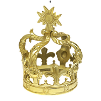 Couronne décorative Produit très vendu Couronne reine et roi de luxe Bonne qualité Fascinators Queens