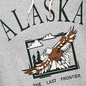 Sudadera con capucha con forro polar de dos tonos para hombre, sudadera térmica con bloque de Color gráfico bordado para invierno, técnica teñida lisa - Product Image 3