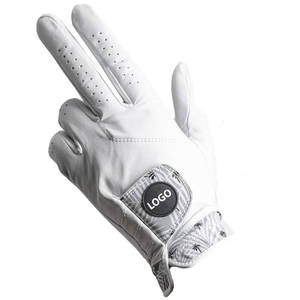 Gants de golf pour hommes OEM vente en gros meilleur fournisseur gants de golf en cuir de mouton doux et respirant - Product Image 3