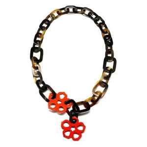 Collar de cuerno de joyería de moda de lujo para fiesta de mujer-otras funciones usan collares de cuerno hechos a mano de estilo americano diseño simple - Product Image 3