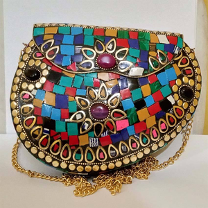 Bolsos de metal de trabajo de mosaico de última moda de la mejor calidad para ropa de fiesta de mujer Precio DE LA India por Luxury Crafts - Product Image 6