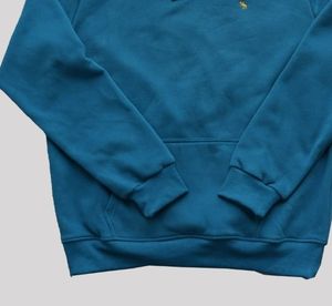 Sweats à capuche en coton 350GSM élégants sweats unisexes confortables et doux pour une tenue décontractée prix d'usine vente en gros de logo personnalisé - Product Image 6