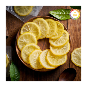 Tranches séchées de citron vert et de citron jaune, à la structure ferme et à l'aspect attrayant, idéales pour la présentation de boissons - Product Image 2