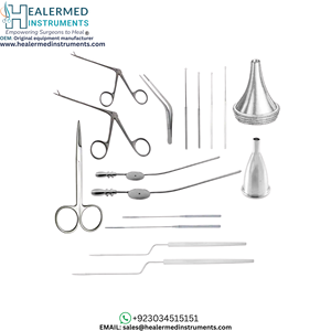 Ensemble complet de myringotomie-15 pièces pour chirurgie de l'oreille moyenne - Product Image 2