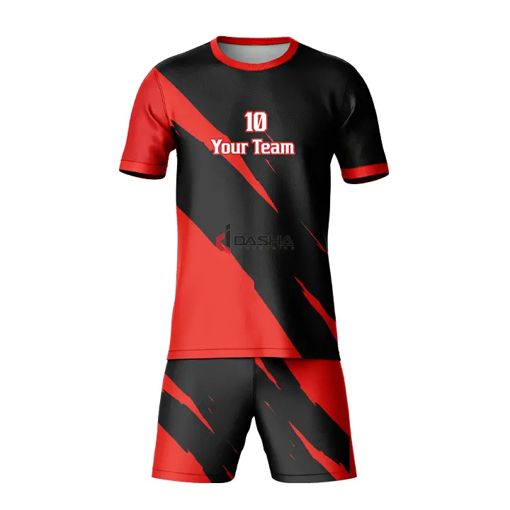 Camiseta de fútbol al por mayor de calidad superior, uniforme de fútbol personalizado para hombres, uniforme de fútbol cómodo para adultos
