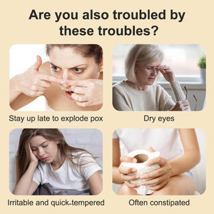 Чай для зрения и общего самочувствия на травах — смесь хризантемы и семян кассии, без кофеина, в пакетиках, для здоровья глаз и естественного расслабления - Product Image 2