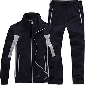 Men's High Quality <b>Hoodie</b> Style Two-Piece Tracksuit Customizable Logo Comfortable Training Fitness Solid Winter Eco-Friendly - Product Image 6