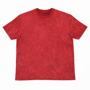 T-shirt pour homme en coton délavé à l'acide, style streetwear, coupe ample, manches courtes, décontracté, vintage, pour homme, style streetwear - Product Image 6