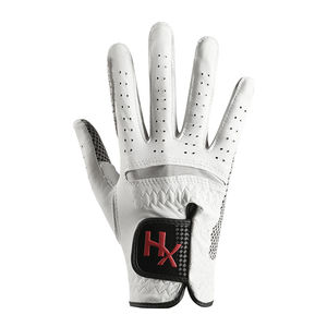 Guantes de golf estampados personalizados unisex de alta calidad hechos de cuero Cabretta Material antideslizante MOQ bajo para uso deportivo - Product Image 4