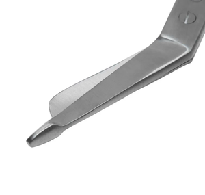 Tijeras de vendaje curvo de acero inoxidable de alta calidad, instrumentos quirúrgicos de base de potencia Manual más vendidos, servicios OEM ANAAIF - Product Image 3