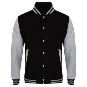 Veste universitaire en toile de haute qualité pour unisexe, décontractée d'hiver, à capuche, coupe-vent, streetwear avec personnalisation sur le devant - Product Image 5