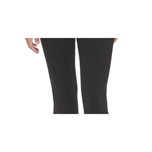 Calvin Klein Jeans Pantaloni a Zampa d'Elefante a Vita Alta da Donna in Denim Nero Taglia XL Traspiranti e Tinta Unita Stile Street - Product Image 3