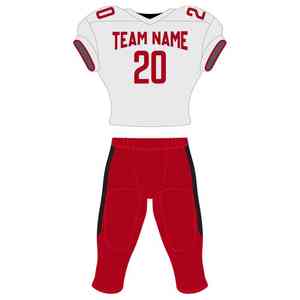 Personnalisé de haute qualité à séchage rapide uniforme de football américain respirant sublimé vêtements de sport XL grande taille meilleure qualité ensembles - Product Image 1