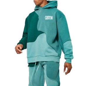 Ensemble de survêtement unisexe en gros, vêtements de sport, jogging, salle de sport, veste et pantalon, logo personnalisé, survêtement unisexe, vêtements de sport, tenue d'entraînement - Product Image 3