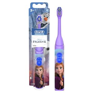 Oral-B Pro-Health Jr. Cepillo de dientes para niños alimentado por batería con D isney's Frozen, Soft, 1ct - Product Image 1