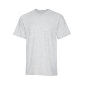 T-shirt uni grande taille en coton personnalisé, léger, coupe ample pour hommes de grande taille - Product Image 2
