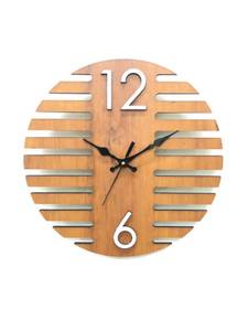New Natural <b>Wooden</b> Wholesale Coated <b>Blank</b> <b>Wooden</b> Surface Wall Sublimation Clock Wall Decoration Wall Clock - Product Image 2