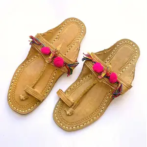 Custom Logo Printed Cheap Price Top Selling Indian Style Sandal For Women / Comfortable Women Slippers