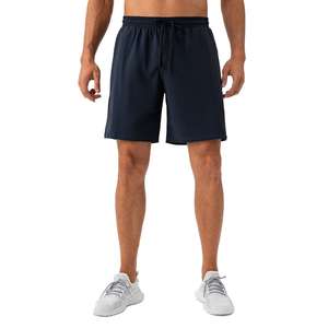 Pantalones Cortos Deportivos para Hombre, de Cintura Alta, con Cordones, Secado Rápido, Color de Contraste, Transpirables, para Gimnasio, Correr y Deportes - Product Image 6