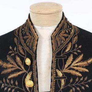 Uniformes flexibles de algodón 17th & 18th Century Historical & Carnival Disfraces de Halloween Coat - Product Image 5