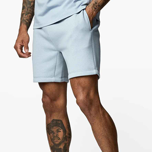 Short de sport d'été personnalisé pour hommes, respirant, séchage rapide, en coton, style bermuda, taille moyenne, poches avec logo, short de survêtement américain 6XL - Product Image 5