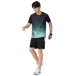 Quick Dry 100 Polyester Men Tennis Uniform Men Gym Clothing Breathable Tennis Wear <b>Short</b> Tracksuit Netball Jersey Custom logo - Product Image 1