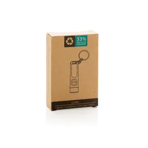 Globix USB Keychain <b>Flashlight</b> Sustainable and Eco-Friendly Gadgets - Product Image 3