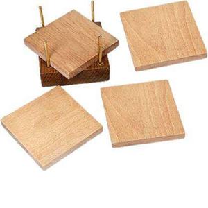 ถาดรองแก้วไม้สี่เหลี่ยมแบบคลาสสิกสำหรับบาร์โรงแรมบ้านสำนักงานและร้านอาหารดีไซน์มาแรง - Product Image 4