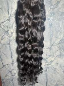 Vente en gros de cheveux indiens vierges Remy naturels bouclés cuticules alignées cheveux d'un seul donneur non transformés - Product Image 5