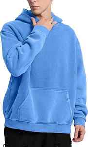 Sudadera con capucha personalizada y desgastada Unisex Vintage con lavado ácido para hombre, Jersey pesado de gran tamaño - Product Image 6