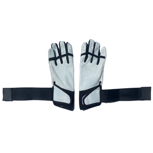 ถุงมือตีซอฟต์บอลหนังแท้แบบมืออาชีพ QASWA SPORTS ผลิตตามสั่ง OEM สำหรับผู้ชาย มือขวา/ซ้าย ทนทาน กันลื่น ระบายอากาศได้ดี - Product Image 1