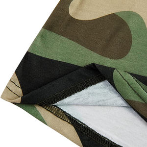 100% coton respirant Camouflage musculation Fitness solide débardeur - Product Image 2