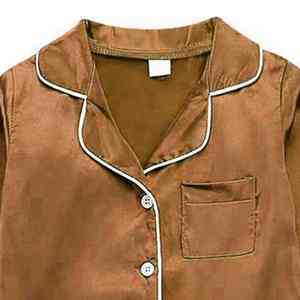 Custom women two piece sleepwear set made from stretchable <b>soft</b> material for comfortable and relaxed bedtime use - Product Image 2