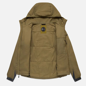 แจ็กเก็ตกันน้ำใส่ได้ทั้งชายและหญิงเสื้อแจ็กเก็ตกันน้ำมีฮู้ดปรับแต่งโลโก้ได้สำหรับฤดูหนาว - Product Image 2