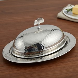 Bandeja de Servir Elegante Hecha a Mano en Forma de Barco de Cobre Forjado, Bandeja Grande de Madera y Metal para Servir Alimentos, Decorativa para Cualquier Ocasión - Product Image 3