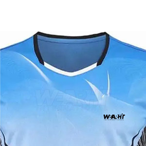 Men's Blue and Black Athletic Uniform <b>Volleyball</b> Jersey and Shorts <b>Set</b> for Outdoor Sports - Product Image 4