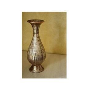 Jarrones pequeños de estilo floral de Metal para decoración del hogar, regalo, flor de hierro costera, jarrón de mesa moderno, decorativo de aluminio - Product Image 4