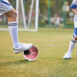 Vente d'usine directement Ballon de football de haute qualité Ballon de football en cuir PU durable pour l'entraînement - Product Image 5