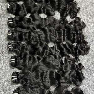 ผมดิบต่อ100% มนุษย์ผมบริสุทธิ์จากกัมพูชาสำหรับ100% - Product Image 3