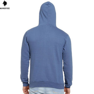 เสื้อฮู้ดดี้ผ้าฝรั่งเศสเนื้อหนักสำหรับฤดูหนาว ปักลายแบบกำหนดเอง ตกแต่งด้วยแพทช์ ผู้ชาย สไตล์ซันเฟด ประดับด้วยคริสตัล แบบดิจิทัล - Product Image 2