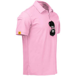 Polo para hombre 180 GSM de algodón Premium, Media manga suave antiarrugas, Polo para hombre de talla grande con etiqueta privada personalizada - Product Image 5