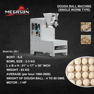 Single Worm Dough Cutting Machine 1.5HP 1000 8000 Pieces/Hour 10 100g Stainless Steel in wholesale and cheap - Product Image 2