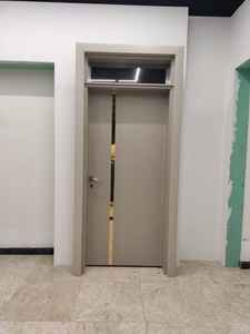 Porte intérieure de chambre en acier inoxydable laqué à haute brillance conception personnalisée maisons modernes appartements de luxe projets de bureau d'hôtel - Product Image 3