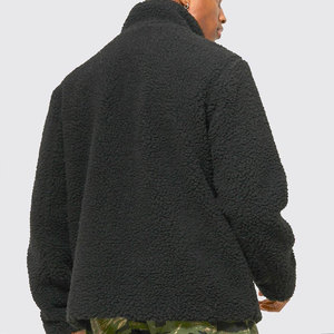 Top Quality Fashionable Look <b>Men</b> <b>Sherpa</b> <b>Jackets</b> Lining Thermal <b>Men</b> <b>Sherpa</b> <b>Jackets</b> - Product Image 3