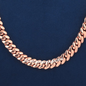 Collar de Cadena Cubana de Alta Calidad para Hombre, Estilo Hip Hop, con Diamantes Cultivados en Laboratorio VVS, Estilo Miami - Product Image 4