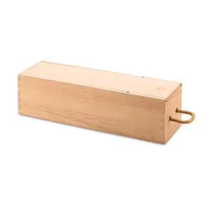 Boîte en bois de Paulownia personnalisée VINBOX pour cadeaux promotionnels et d'affaires - Product Image 3