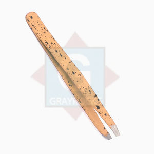 Pinzas para cejas injertadas de calidad superior Pinzas para cejas con logotipo personalizado de acero inoxidable a precios competitivos - Product Image 2