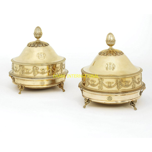 Boîte Chapati en bois faite à la main avec couvercle rond poli Roti conteneur de stockage élégant cuisine salle à manger utilitaire pour la maison hôtel salle à manger - Product Image 6