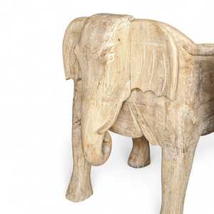 Silla de Madera Estilo Rústico con Forma de Elefante para Muebles de Restaurante - Product Image 5
