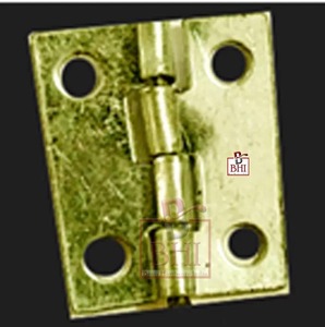 Acabado Bisagra Caja Pequeña (Zinc Chapado/Latón Chapado) (25x20mm) - Product Image 3